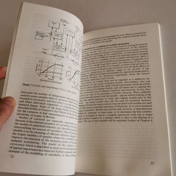 1982 Modelling Outline Studies in Ecology Book John Jeffers Statistics Maths Tex - Picture 8 of 8